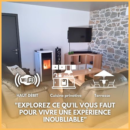 Au Chant Des Roches - Parking - Wifi - Terrasse - Chambres Familiales - Cerfontaine Buitenkant foto