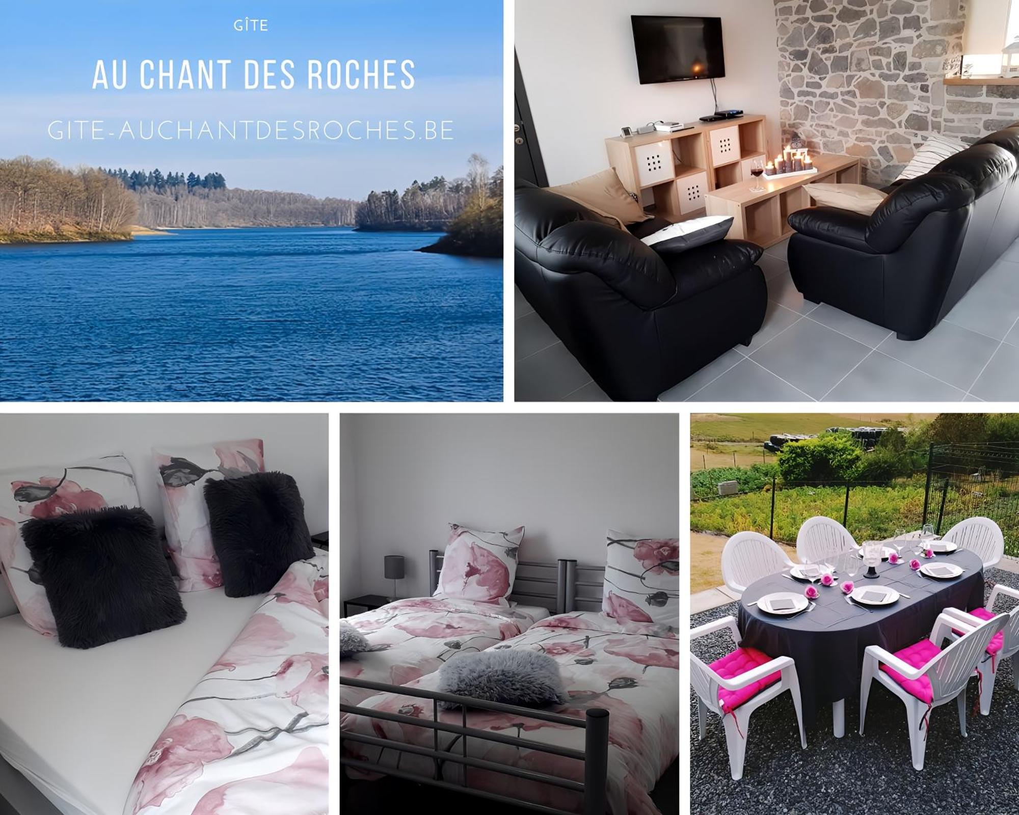 Au Chant Des Roches - Parking - Wifi - Terrasse - Chambres Familiales - Cerfontaine Buitenkant foto